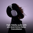 Apple AirPods Max (USB-C) - Purple-Acoustic-First Design - Designed with a knit-mesh canopy and memory foam ear cushions for an exceptional over-ear fit that perfectly seals in sound