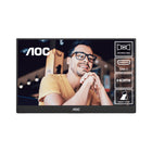 AOC 16T20 15.6" Portable Monitor - Black-This display features enhanced Full HD 1920 x 1080 resolution