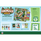 Masterpieces Puzzle Company World of Animals Opoly Junior Board Game-4