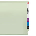 Smead End Tab Pressboard Folders with 2 Fasteners - Letter Size - 25 pt. - 2" Expansion - 25 Pack-Heavy duty pressboard stock and gusset reinforced with tear resistant material