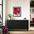 Frameworth Ivan Demidov Canadiens Portrait Collage - Framed Print - 16" W x 20" L-Designed and manufactured in Canada by Frameworth with over 32 years of sports memorabilia experience