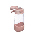 b.box - Tritan Sport Spout Bottle - 450ml - Blush Crush-Easy-flow silicone spout and flip lid keep drinking simple and clean