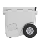 RovR RollR 45 Quart Wheeled Hard Cooler with Telescopic Handle - Powder-Ultra-durable and insulating design offers up to 10 days of ice retention