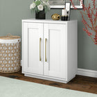 Hudson&Canal Tillman 28"W Accent Cabinet - White-Product Dimensions: 14" L x 28" W x 32" H