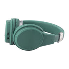 Basic Tech Wireless Over The Ear Foldable Headphones - Sage-Built-in microphone
