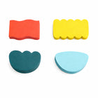 General Supply Goods + Co Erasers - Assorted Designs - 4 Pack-Includes four assorted erasers