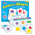 TREND Colours & Shapes Match Me Games -Two-sided game boards facilitate growing skills and keep kids engaged. Extra sturdy pieces.