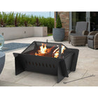 Shinerich Heavy Duty Rectangle Fire Pit - 29" x 26"-1 Year Limited Manufacturer Warranty