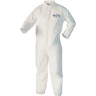 Kimberly-Clark Professional, Kleenguard A40 Coveralls, Large, White, Microporous - 10 Pack-Colour: White