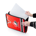 Hilroy Hockey Canada Classic Zipper Binder - 13-3/4" H x 12-1/8" W - Red-Pen loop