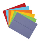 JAM Paper A6 Coloured Invitation Envelopes with Peel and Seal Closure - 4-3/4" x 6-1/2" - Assorted Primary Colours - 150 Pack-Quantity: Assortment includes 25 envelopes of each colour, for a total of 150 envelopes
