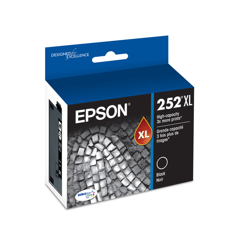 Epson T252 Ink Cartridge - High Capacity - Black | staples.ca