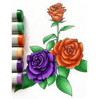 Copic Sketch Dual Tipped Ink Markers - Secondary Tones - Set of 6-Refilablle with Copic Ink