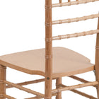 Flash Furniture HERCULES Series Natural Wood Chiavari Chair-Lightweight Design
