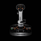 Thrustmaster Sol-R 1 Space Exploration Flightstick for PC-Ambidextrous and comfortable grip: Interchangeable wrist rest and thumb rest, stability supports for the base