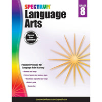 eBook: Spectrum 704595-EB Spectrum Language Arts - Grade 8-You will receive two emails: one confirming your entire order, and one with a "Download Software" buttonYou can download immediately or return to your email to download later