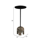 Zuo Kask Side Table - Multicolor-3 year limited warranty