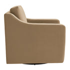 Modway Liora Performance Velvet Armchair - Taupe-Zigzag Spring