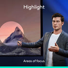 Logitech Spotlight Presentation Remote, Universal Wireless Presentation Clicker with Laser Pointer - Gold-Mouse-Like Cursor Control: Use the on-screen cursor to play and pause videos, open links, and enjoy a range of rich content interaction.