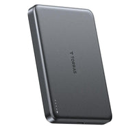 Torras MiniMag Power Bank 10,000 mAh 15w Qi2.0 - Grey-Efficient Performance: 15W wireless charging, 30W USB output charging