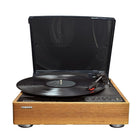 Toshiba TY-LP30 7.7" Turntable with Stereo Speakers, Bluetooth and Encoder-2 x 11.8 x 11.8 inches