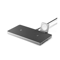 ALOGIC Ultra Power 3-in-1 Wireless Charging Dock for iPhone, Airpods and Watch-The Ultra Power 3-in-1 Charging Dock is designed with Apple products in mind. The Apple Watch charging stand allows you to insert the charging cable that came with your Apple Watch and supports charging for all sizes of Apple Watch, from 38 - 44mm, in night stand mode.