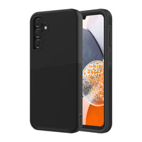 AXS PROTech Plus Dual-Layered Anti-Shock Sleek Case for Samsung Galaxy A15 - Black-Drop resistant up to 10 feet