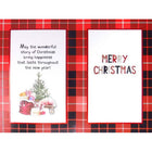 Rosedale Gold 5-1/2" x 8" Christmas Greeting Cards/Envelopes - 6 Pack-Printed on premium uncoated paper