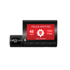 Cobra SC 220C QHD Dual View Cabin Dash Cam-Plan routes and avoid threats with upcoming turns displayed on the screen