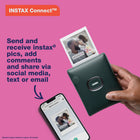 Fujifilm Instax Square Link Smartphone Printer - Ash White-Bluetooth Ver. 4.2 (BLE)