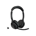 Jabra Evolve2 55 Link380C UC Stereo-Headset Type: Wireless Stereo On-Ear Headset