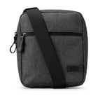 Bugatti Madison Crossbody Bag - Grey-Made of 100% nylon with smooth PU leather trim