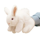 Folkmanis White Bunny Rabbit Puppet-Special Features: Moveable head, arms and legs