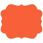 JAM Paper Standard Label Rolls - Vintage Frame Shaped - 2 1/2 x 3 - Neon Red - 125 Labels/Roll-Size: Vintage Frame Shaped ( 2 1/2 x 3 Inches ) | Printer friendly labels are easy to create and customize.