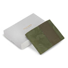 Champs Camo Leather Bi-Fold Wallet - Green-2 slot pockets