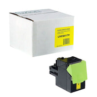fuzion Lexmark (71B1HY0) Compatible Toner Cartridge - High Yield - Yellow-Ink Colour: Yellow