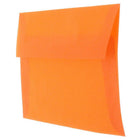 JAM Paper A2 Translucent Vellum Invitation Envelopes - 4.375" x 5.75" - Orange - 25 Pack (PACV619)-Size: A2 (4.38 x 5.75 inches)