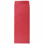 JAM Paper #12 Policy Envelopes, 4.75 x 11, Brite Hue Red Recycled, 500 Pack (900907737H)-Red recycled paper envelope