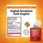 Twinings English Breakfast Black Tea Bags - 50 Pack-Steep one tea bag in freshly boiled water for 3 to 5 minutes according to desired strength