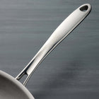 Tramontina Tri-Ply Clad Stainless Steel Fry Pan-Magnetic stainless steel (induction-ready)