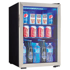 Danby 2.6 cu. ft. Free-Standing Beverage Center - Stainless Steel-4