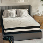 Flash Furniture Capri Comfortable Sleep 12 Inch Foam & Pocket Spring Mattress, Queen in a Box-10'' Pocket Spring Coils