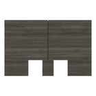 Nexera James Headboard - Full Size - Grey Oak-Compatible Design: This headboard fits perfectly with your preferred bed frame without the need for a box spring, thanks to sturdy center supports