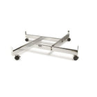 Wamaco 4-Way Grid Base Kit with Four 2' x 5' Grid Panels - Chrome-Durable & Professional - Strong steel construction provides stability and long-lasting use.