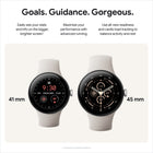 Google Pixel Watch 3 - 41 mm - Bluetooth/Wi-Fi - Matte Black Case - Obsidian Band-Improve your training with cardio load. It measures how hard your heart works so that you can see how hard you've pushed. Compare trends over time to see if you're under- or over-training.