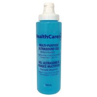 Healthcare Plus Ultrasound Gel - Blue -  250ml Bottles - 24 Pack-Medium Viscosity