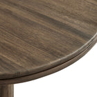 Modway Neo 31" Round Indoor/Outdoor Patio Wood Bar Table - Cocoa Brown-8