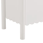 Modway Emmeline 66" 4-Door Scalloped Sideboard Cabinet - White-9