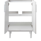 Modway Augusta 24" Bathroom Vanity - White/Black-Fixtures Not Included