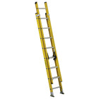 Featherlite 6900 Series 20' Industrial Heavy-Duty Fiberglass Extension Ladder-Max. Open Height: 17'